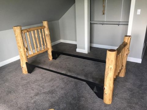 Sticks & Stones hand-notched cedar log cabin work