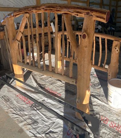 Sticks & Stones hand-notched cedar log cabin work