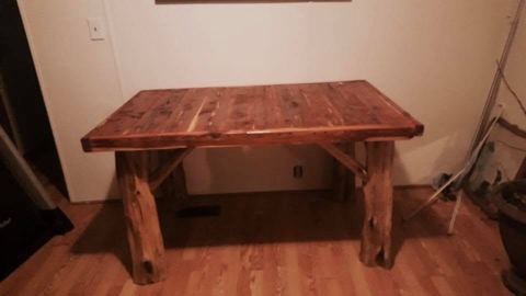 Sticks & Stones hand-notched cedar log cabin work